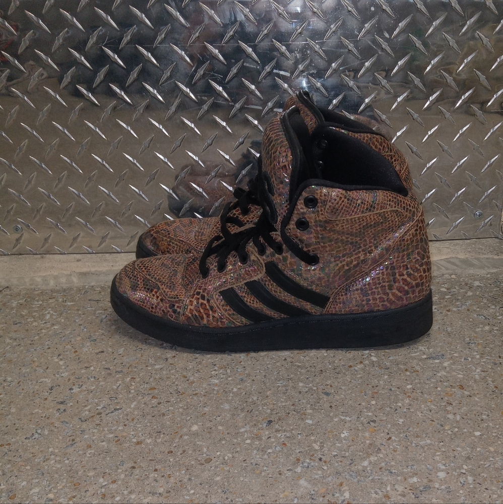 Adidas Jeremy Scott Instinct High,  Rainbow
